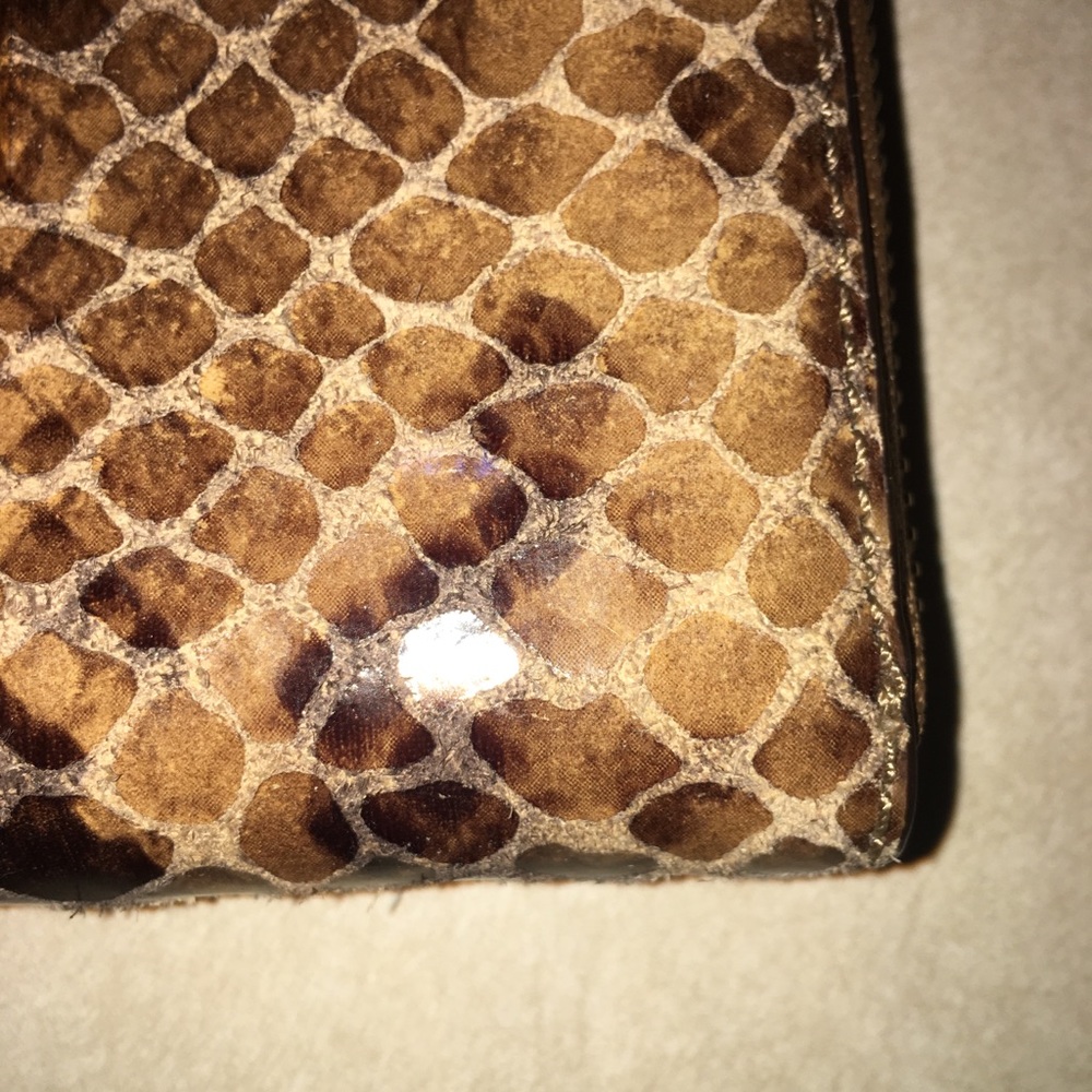 Michael Kors Snake Skin Print Wristlet - Picture 2 of 4